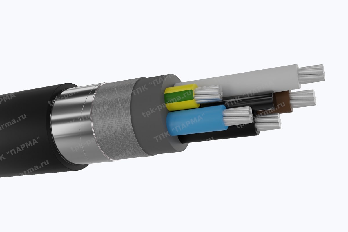 Фотография провода Кабель АПвБШвнг(A)-ХЛ 5х2,5 - 1кВ